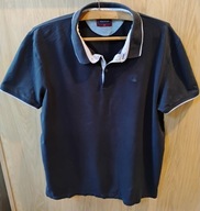 POLÓWKA MĘSKA MARKI RESERVED FIT XL (L Standard) GRANATOWA! SUPER