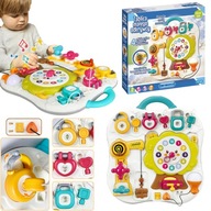 TABLICA SENSORYCZNA MANIPULACYJNA EDUKACYJNA DLA DZIECI DZIECKA PLASTIKOWA