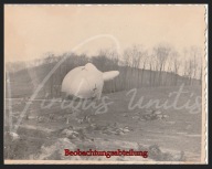 438N ŻOŁNIERZE ODDZIAŁ OBSERWACYJNY BALON WEHRMACHT NIEMCY RZESZA
