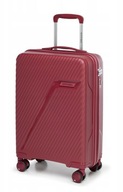WITTCHEN - walizka kabinowa, w kolorze bordowym o wymiarach 56 x 39 x 21