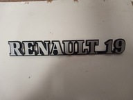 RENAULT 19 . EMBLEMAT ZNACZEK LOGO ORYGINAŁK
