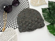 Wełniana czapeczka kolorowa nitka r 98/104