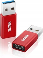 PRZEJŚCIÓWKA ADAPTER USB DO USB C XAOSUN USB 3.1 GEN 2 100W 2 SZTUKI