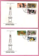 DDR 1976, FDC 2kop., transport, stare powozy, karoce