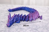 Smok Articulated 36 cm – efektowna figurka 3D z ruchomymi segmentami !