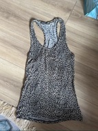 Bokserka koszulka na ramiączkach panterka