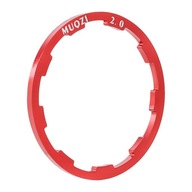 Light Weight Cassette Flywheel Washer ,Hub Spacer Bottom Bracket 2mm Red