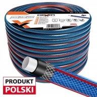 WĄŻ OGRODOWY GUMOWY 3/4" 50m 4 WARSTWOWY ZBROJONY PRODUKT POLSKI