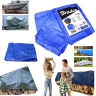 DUŻA PLANDEKA GRUBA WODOODPORNA DO GOSPODARSTWA DO PRZYCZEPKI 3M x 3M