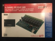 K8090 - 8 kanałowa karta przekaźników usb
