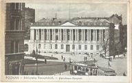 Pocztówka Poznań Biblioteka Raczyńskich