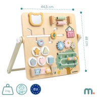 Tablica manipulacyjna Montessori 8w1 drewniana Farma sensoryczna!!!!