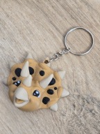 Uroczy Breloczek Triceratops 3D - Brelok Druk3d fidget Keychain mixGadzet