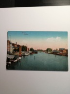 ELBLĄG 1900- RZEKA ELBLĄG - PORT ZAGLE