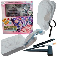 Kopalnia diamentów Zestaw archeologiczny wykopaliska dla dzieci 7 kamieni m