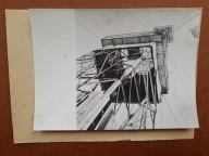 geologia nafta wieża wiertnicza Osobnica k. Jasło 1963 fot Kwiatkowski opis