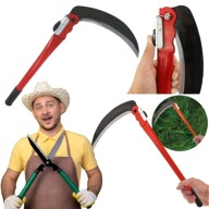 KOSA SIERP SKŁADANY DO PODCINANIA RĘCZNY METALOWY PRECYZYJNY