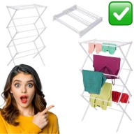 SUSZARKA DO BIELIZNY MAŁA STOJĄCA PIONOWA BALKONOWA SKŁADANA 57cm-100cm