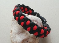 DRAGON EYES BRANSOLETKA PARACORD survival OUTDOOR turystyka bushcraft 22cm