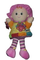 TOMY LAMAZE maskotka SENSORYCZNA zawieszka LALKA EMILKA