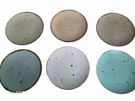 Talerze deserowe Bogucice Alumina Cottage Sky, 6 sztuk. MIX.