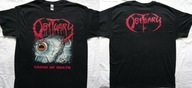 Obituary Cause of Death T-Shirt Official Orginał Florida Death Metal