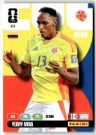 Karta Piłkarska Panini FIFA World Cup 2026 HERO Yerry Mina 111