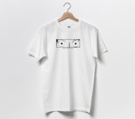 Męska koszulka anime Monkey D. Luffy biała M