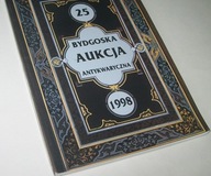 25 BYDGOSKA AUKCJA ANTYKWARYCZNA 1998 ROK KATALOG KSIĄŻEK Wiesław Dreas
