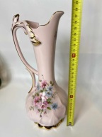 Wazon Chodov różowa porcelana duży piękny cudowny !!