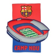 Licencjonowany magnes 3D na lodówkę HERB FC BARCELONA FCB STADION CAMP NOU