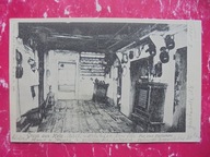 HEL PUCK GDYNIA GDAŃSK HELA WNĘTRZE KORYTARZ CHATKI RYBACKIEJ 1904 RRRR