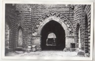 MALBORK ZAMEK KRZYŻACKI PORTAL Z FRYZEM GOTYK