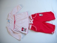 DISNEY spodnie + bluzka r 68 Myszka Miki