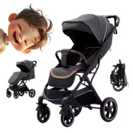 WÓZEK DZIECIĘCY YAZOCO ULTRALEKKI SKŁADANY WYTRZYMAŁY PODRÓŻNY Z DODATKAMI