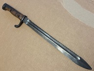 Bagnet Mauser M 98/05 podoficerski z piłą na głowni Erfurt 1915 58 zębów