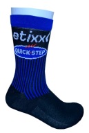 Skarpety kolarskie rowerowe w barwach ETIXX QUICK STEP UCI sidi