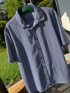 5 Letnia koszula Primark granat artystyczny wzór duża 2XL