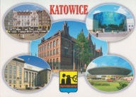 KATOWICE - 3 MAJA - LICEUM - URZĄD WOJEWÓDZKI - SPODEK - HERB
