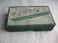 A.W. FABER przedw. NIEUŻYWANE KREDKI PASTELOWE W PUDEŁKU 6 SZTUK NIEBIESKIE