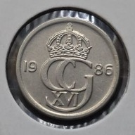 *SZWECJA [0073]*10 ore 1986 (SVERIGE) Król Karol XVI Gustaw Korona Monogram