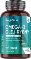 Omega 3 2000 mg 240 kapsułek EPA 660 DHA 440 WeightWorld