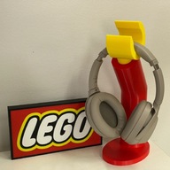 Stojak na słuchawki uchwyt LEGO ruchomy uniwersalny