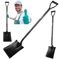 ŁOPATA DO PIASKU PIASKOWA ZIEMI ŻWIRU BUDOWLANA OGRÓD METALOWY TRZONEK