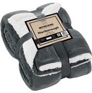 KOC BARANEK SHERPA 150x200 DWUSTRONNY PLED POLAROWY CIEPŁY NARZUTA ZIMOWA