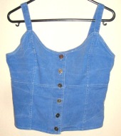 KAMIZELKA jeans TOP z ITALII r. M/L/154/14 lat