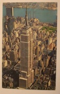 USA - AERIAL VIEW OF EMPIRE STATE BUILDING, NEW YORK, NOWY JORK USA CZYSTA