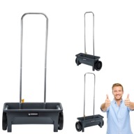 SIEWNIK RĘCZNY POWERMAT DO TRAWY DO NAWOZU SOLI OGRODOWY 12L