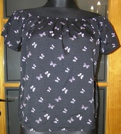 BLUZKA w MOTYLE CARMEN HISZPANKA PRIMARK 42