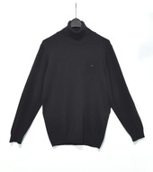 Męski Sweter Golf Czarny Avva |R. M